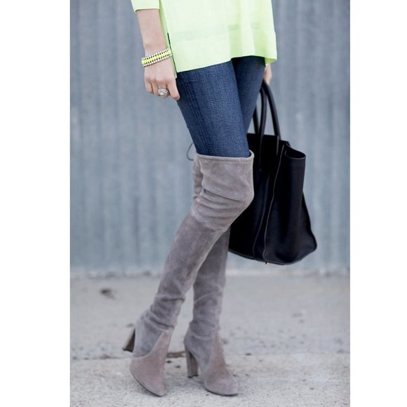 NEW Stuart Weitzman Highland Over-the-knee Boots - Picture 1 of 14